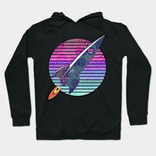 Retro-Rocket Hoodie